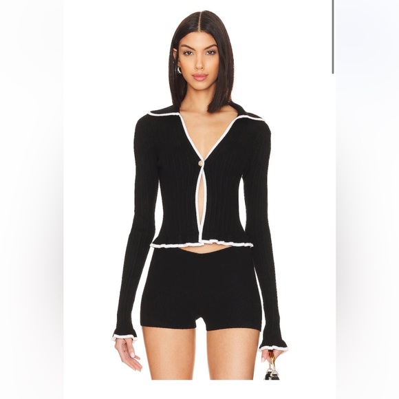 MAJORELLE Tops - Palila Cardigan in Black
MAJORELLE